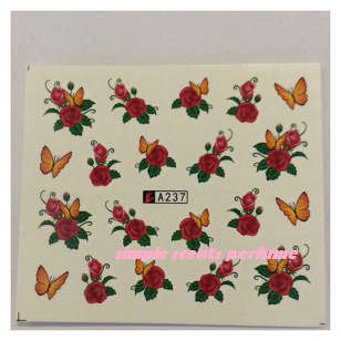 WATER TRANSFER NAIL STICKER