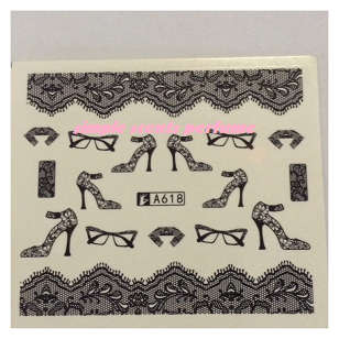 WATER TRANSFER NAIL STICKER