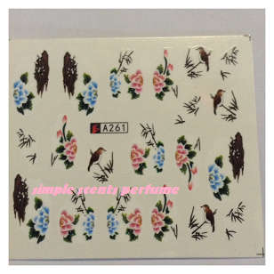 WATER TRANSFER NAIL STICKER