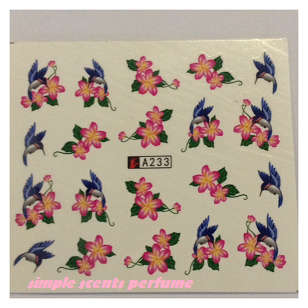 WATER TRANSFER NAIL STICKER