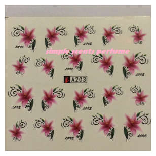 WATER TRANSFER NAIL STICKER