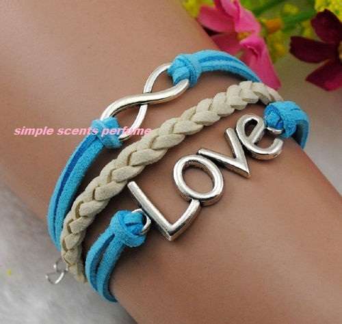 INFINITY BLUE BRACELET