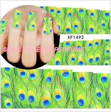 WATER TRANSFER NAIL ART STICKER
