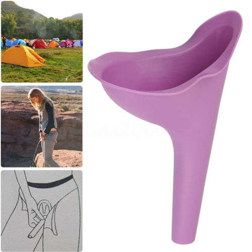 Portable Travel Camp Female Urination Device Cup Stand Up Pee Port Potty Urinal