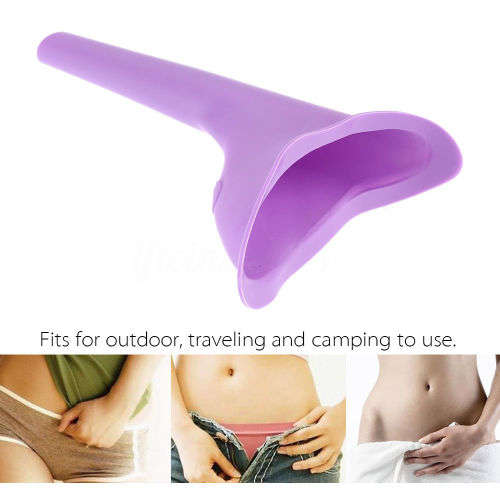 Portable Travel Camp Female Urination Device Cup Stand Up Pee Port Potty Urinal