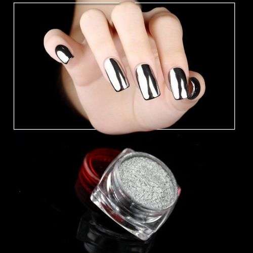 1g Unicorn Chrome Powder Nail Art Chrome Pigment Mermaid Powder Born Pretty