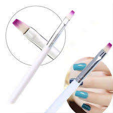 2PCS Acrylic UV Gel Nail Art Design Pen Polish Painting Brush Manicure Tool Kit