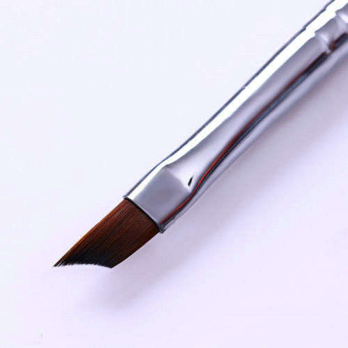 Acrylic French Nail Brush UV Gel Painting Brush Black Handle Manicure Pen Tool