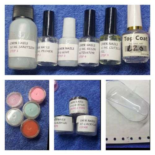 CHER NAILS STEP BY STEP ACRYLIC DIPPING KIT