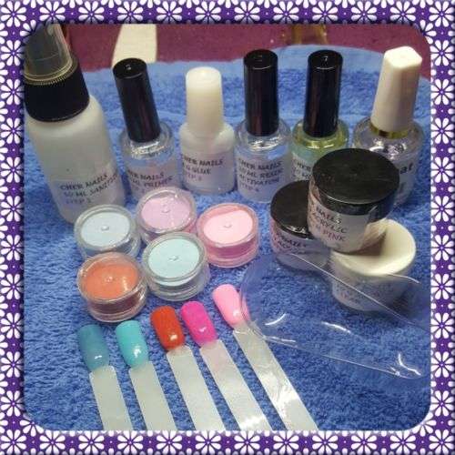 CHER NAILS STEP BY STEP ACRYLIC DIPPING KIT