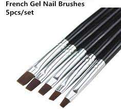 5 PC S GEL BRUSH SET