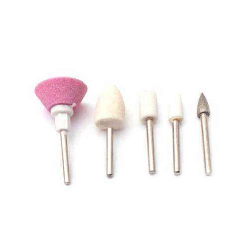5 Bits Electric Nail File Drill Kit Tips Manicure Salon Pen Shape