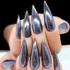 0.5G Mirror Black Nail Powder Nail Art Chrome Pigment