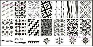 IMAGE STAMPING PLATE-12X6CM