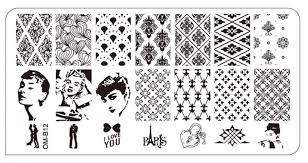 IMAGE STAMPING PLATE-12X6CM