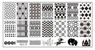 IMAGE STAMPING PLATE-12X6CM