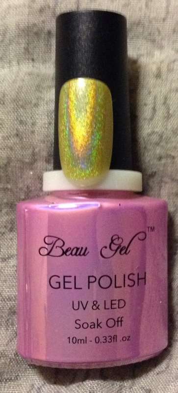 10 ML BEAU GEL UV/LED NAIL POLISH-HOLOGRAM