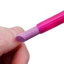 Stone Nail File Cuticle Clean Remover Manicure File Trimmer Nail Art Tools