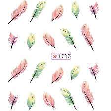 WATER TRANSFER NAIL ART STICKER