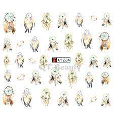 WATER TRANSFER NAIL ART STICKER