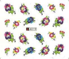 WATER TRANSFER NAIL ART STICKER