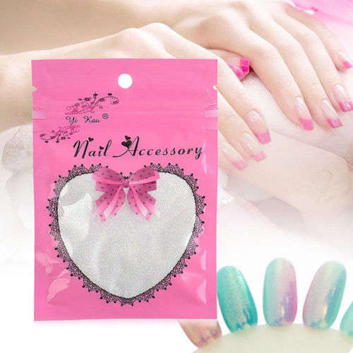 10g bag nail art mermaid effect pigment glitter dust powder
