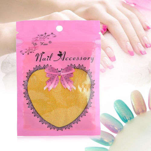10g bag nail art mermaid effect pigment glitter dust powder