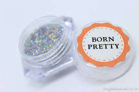 2 g  Holographic Glitter Dust Powder Nails Art-silver