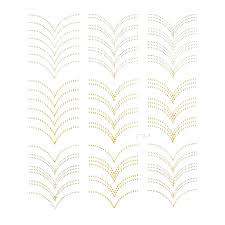 NAIL ART STICKERS  - GOLD
