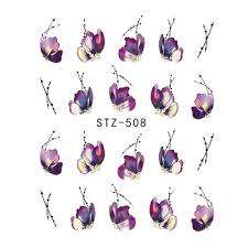 WATER TRANSFER NAIL ART STICKERS
