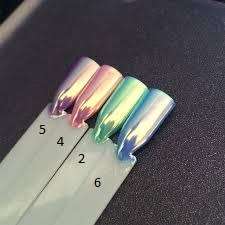 HOLOGRAM CHAMELION  UNICORN MIRROR  CHROME DUST