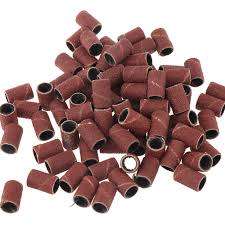 10pc Electric Nail Drill Sanding Bands 80" Art Tips Manicure Pedicure Tool Kit