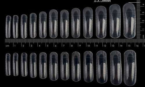 24 PC S SIZES REUSABLE NAIL ART TIPS