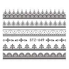 WATER TRANSFER NAIL ART STICKER