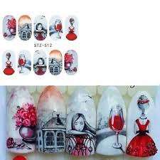 WATER TRANSFER NAIL ART STICKERS