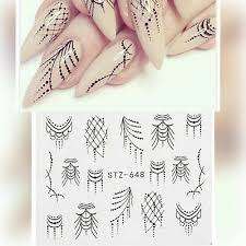 WATER TRANSFER NAIL ART STICKERS