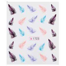 WATER TRANSFER NAIL ART STICKERS