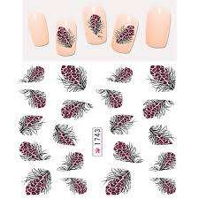 WATER TRANSFER NAIL ART STICKERS