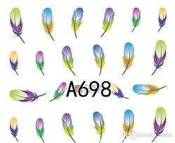 WATER TRANSFER NAIL ART STICKERS