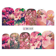 WATER TRANSFER NAIL ART STICKERS