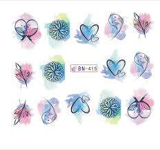 WATER TRANSFER NAIL ART STICKERS