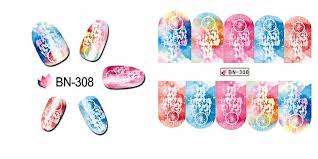 WATER TRANSFER NAIL ART STICKERS