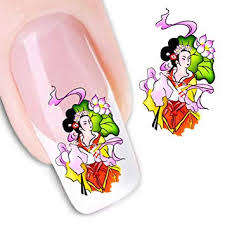 WATER TRANSFER NAIL ART STICKERS