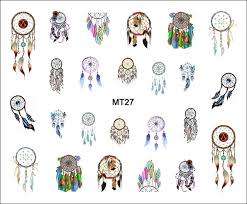 WATER TRANSFER NAIL ART STICKERS