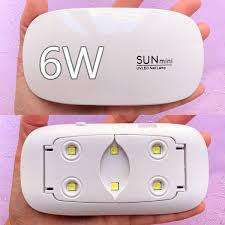 6 W SUN MINI UV/LED NAIL LAMP