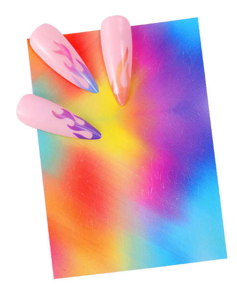 Flame sticker Set 6pcs