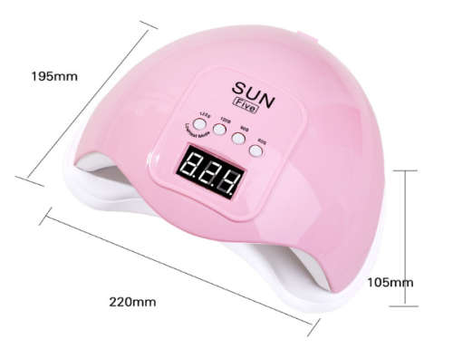 Sun Lamp Five UV&LED 48W USB Cable white
