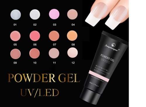 Poly Powder Gel 50ml - MESSAGE NUMBER OF COLOR