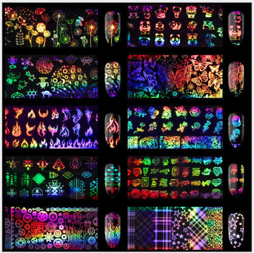 Laser Foil 8pcs