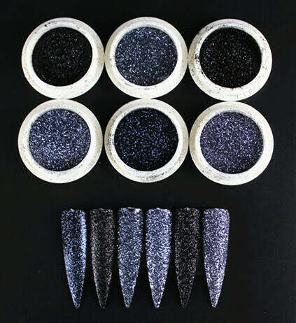 6pcs Glitter Sequins